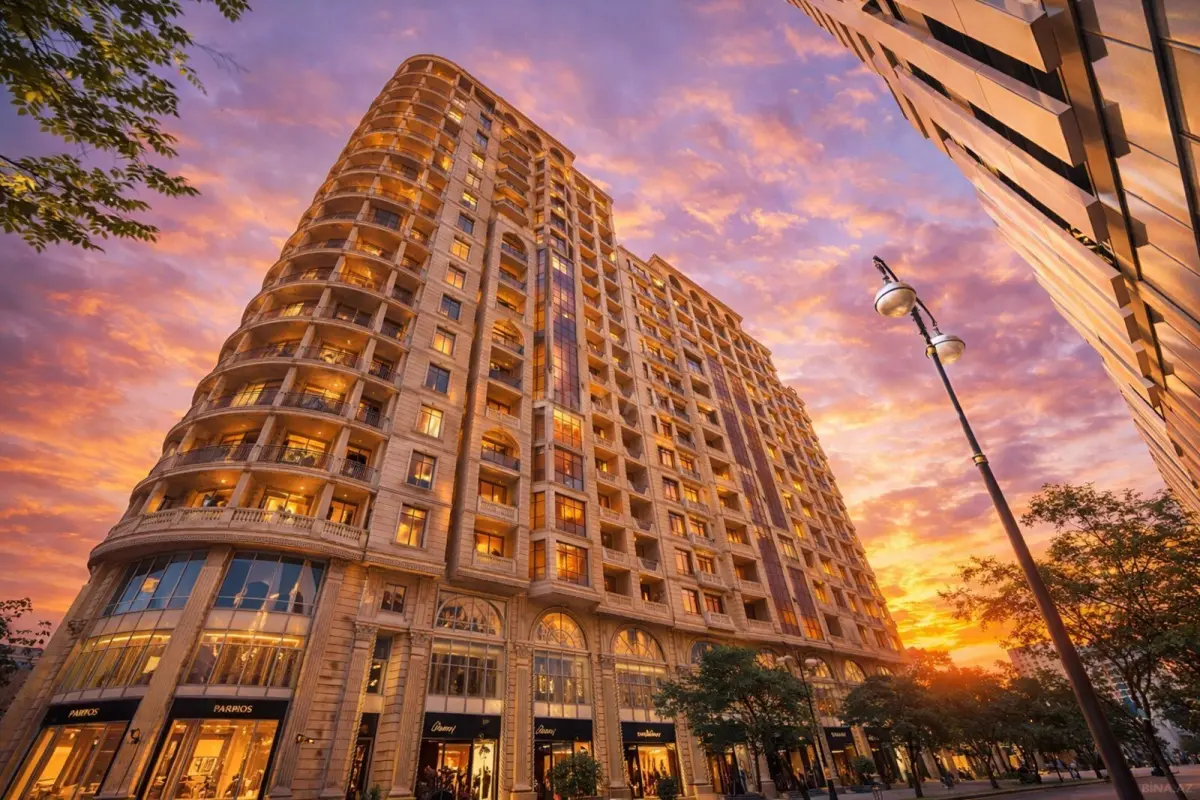 Satılır 4 otaqlı mənzil 216 m²