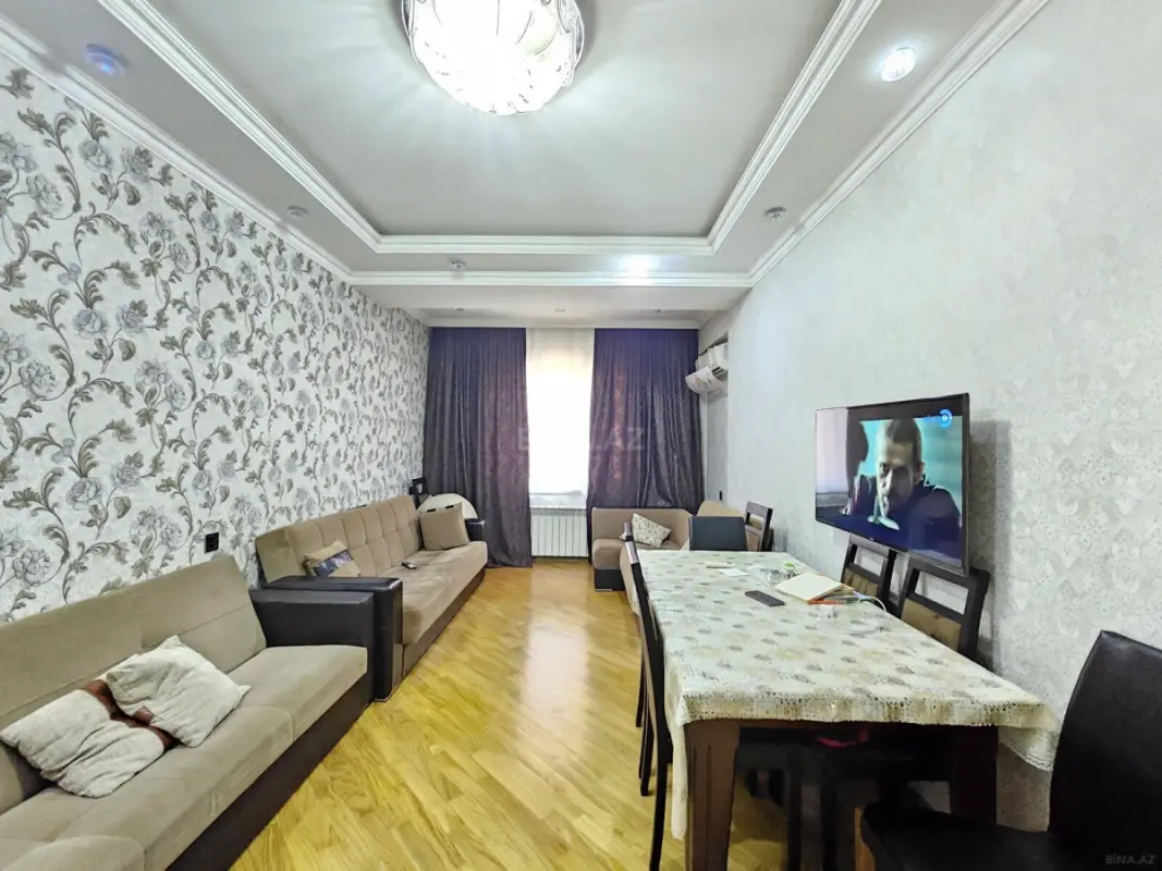 Satılır 1 otaqlı mənzil 63 m²