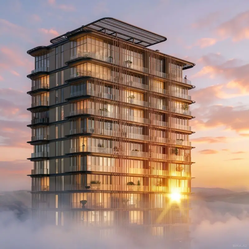 Satılır 1 otaqlı mənzil 65.6 m²