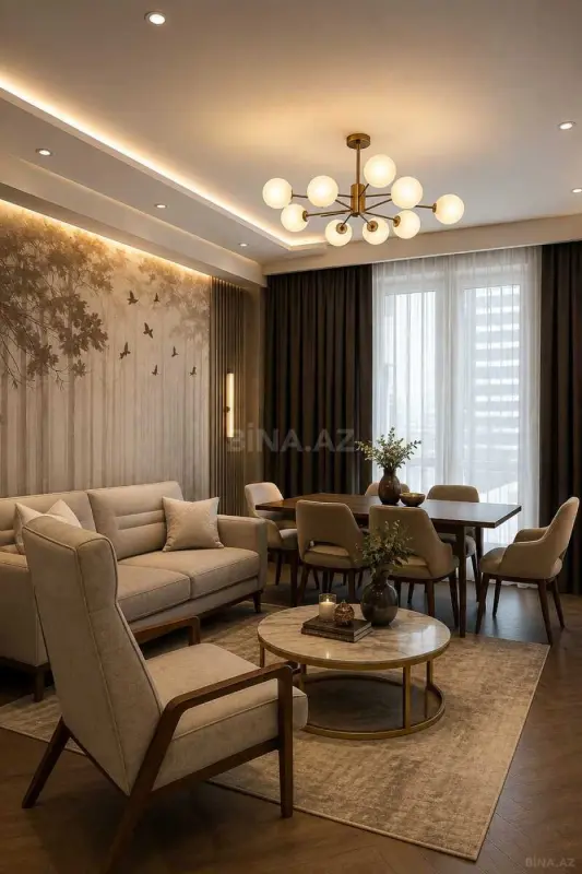 Satılır 3 otaqlı mənzil 92 m²