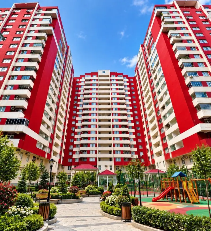Satılır 4 otaqlı mənzil 155 m²