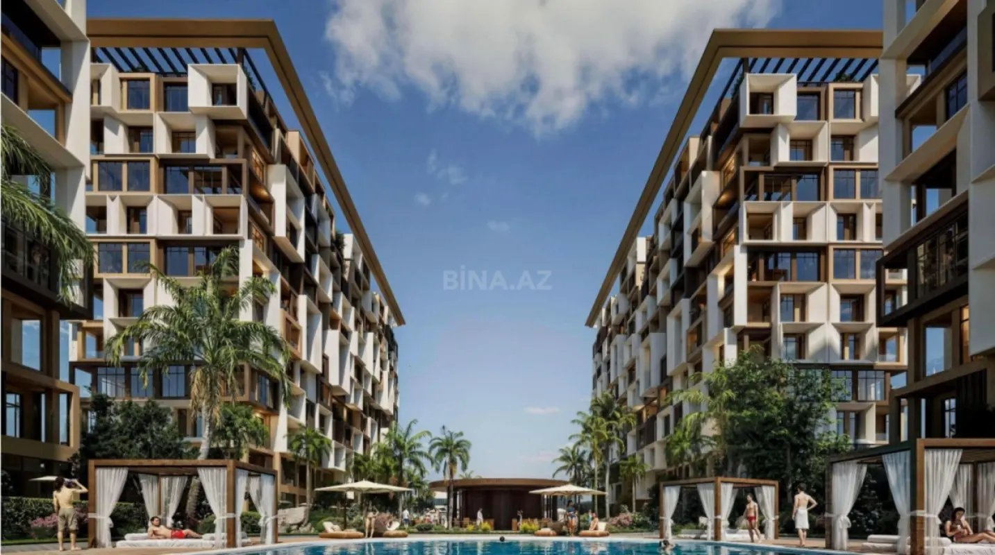 Satılır 1 otaqlı mənzil 44 m²