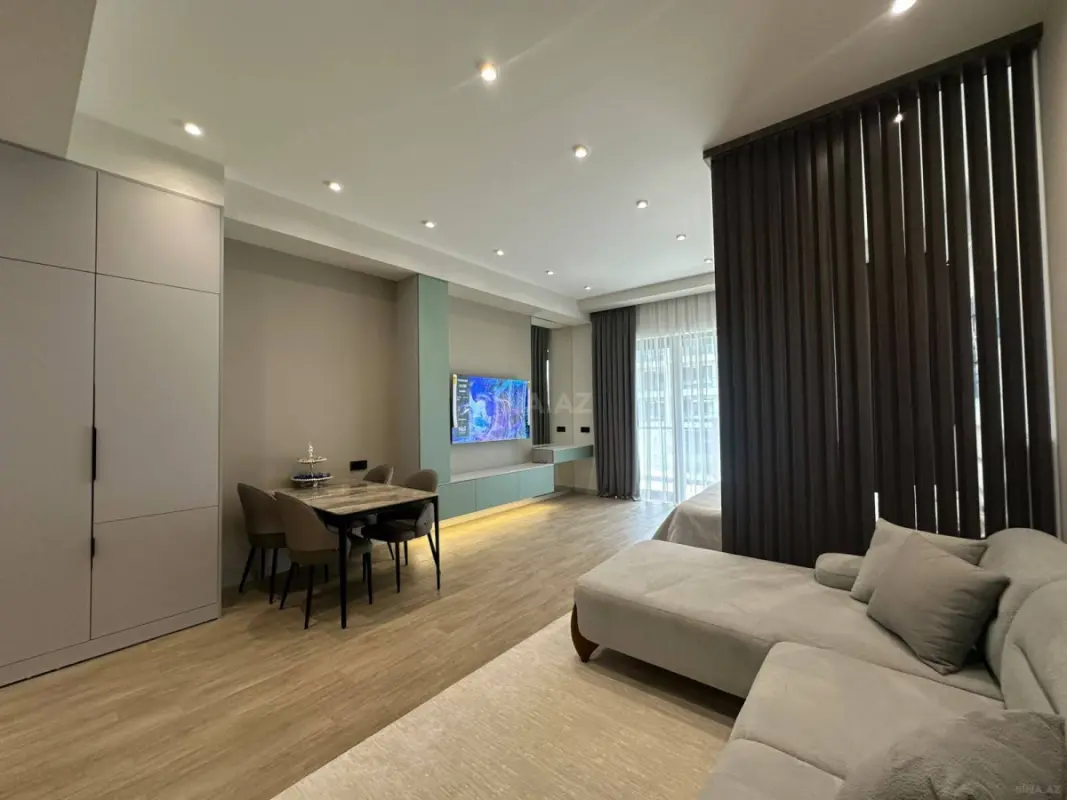 Satılır 1 otaqlı mənzil 58 m²