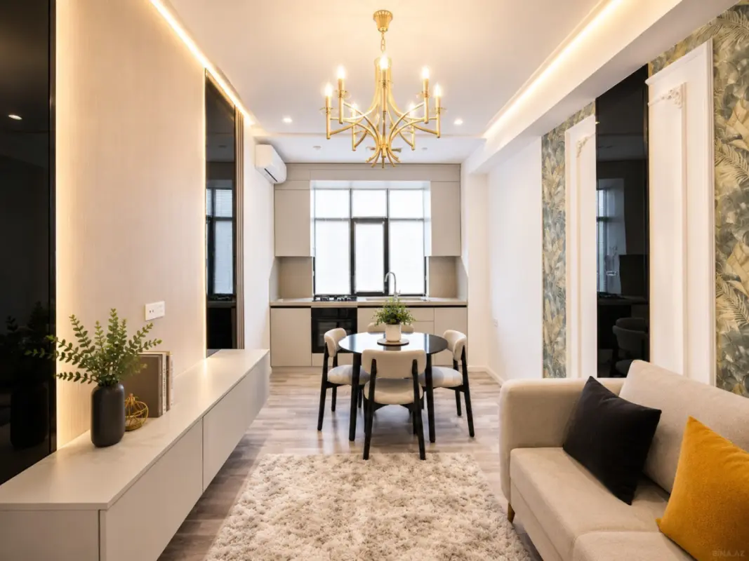 Satılır 2 otaqlı mənzil 47 m²