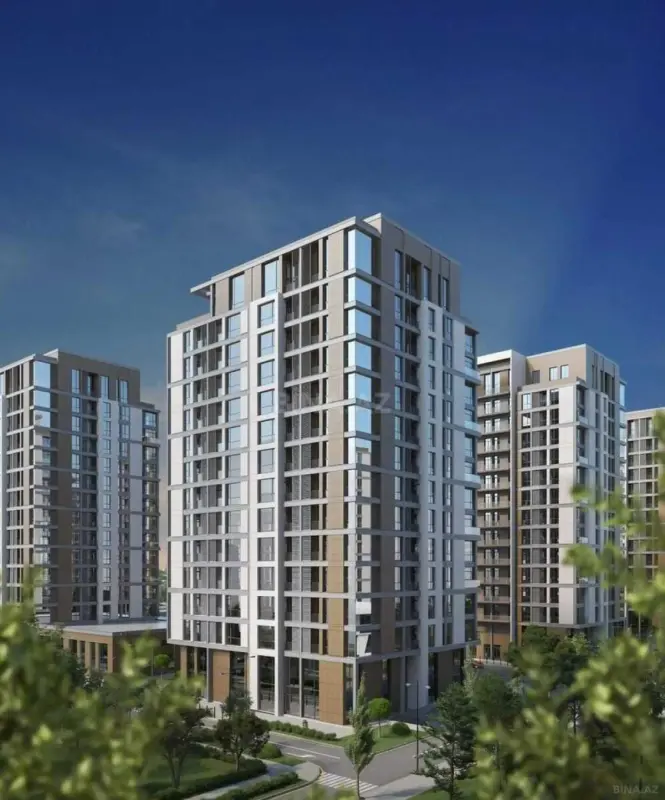 Satılır 2 otaqlı mənzil 66.8 m²