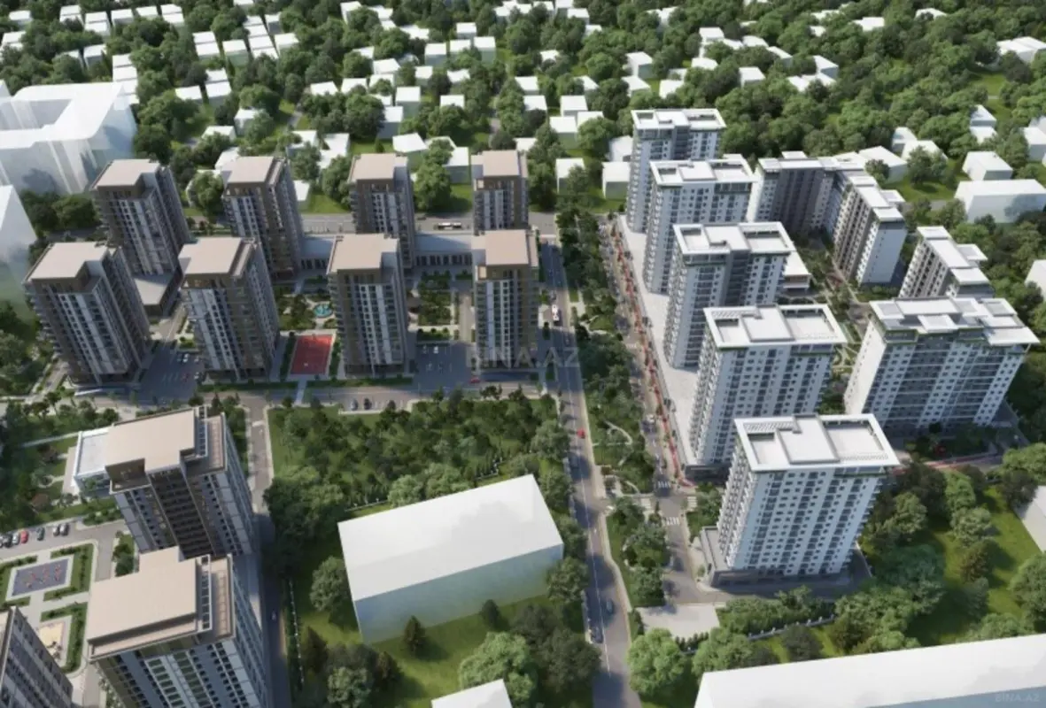 Satılır 3 otaqlı mənzil 120.3 m²