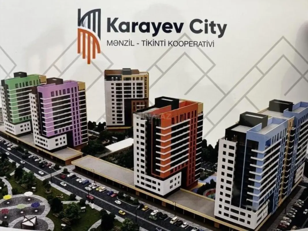 Satılır 1 otaqlı mənzil 68 m²
