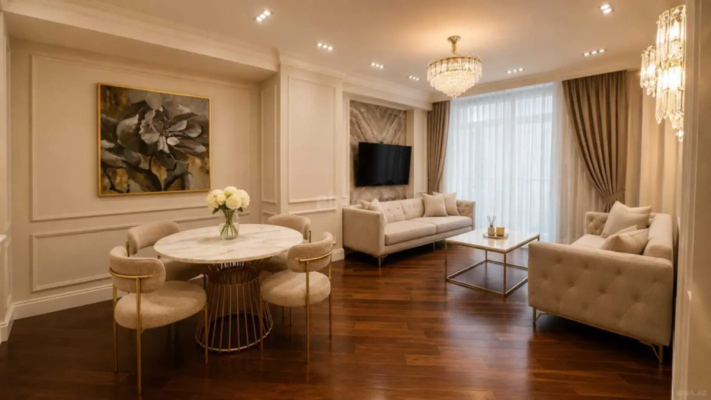 Satılır 4 otaqlı mənzil 178 m²
