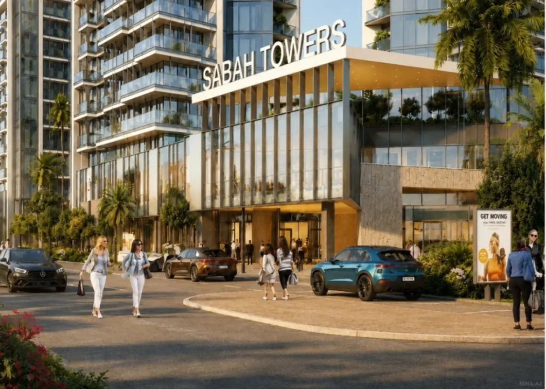 Satılır 1 otaqlı mənzil 35 m²