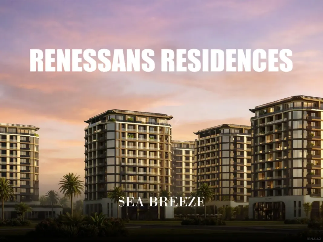 Satılır 1 otaqlı mənzil 53.2 m²