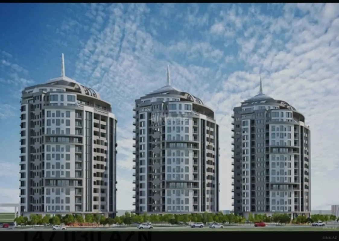 Satılır 1 otaqlı mənzil 48 m²