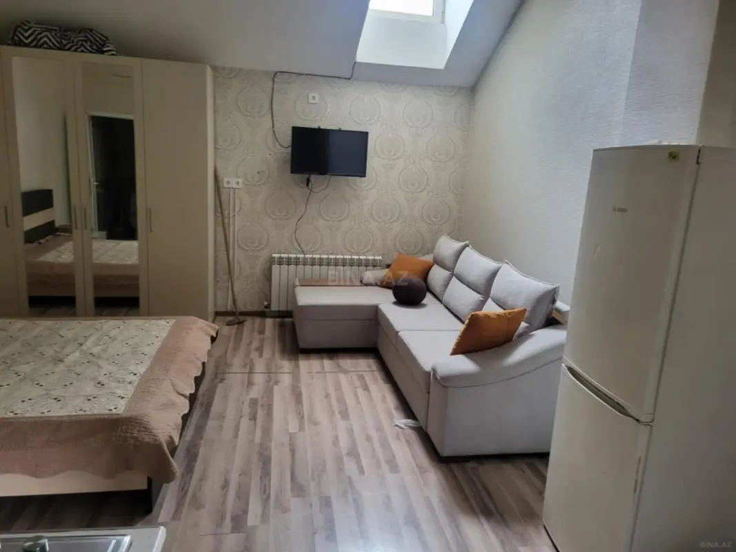Kirayə verilir 1 otaqlı mənzil 27 m²