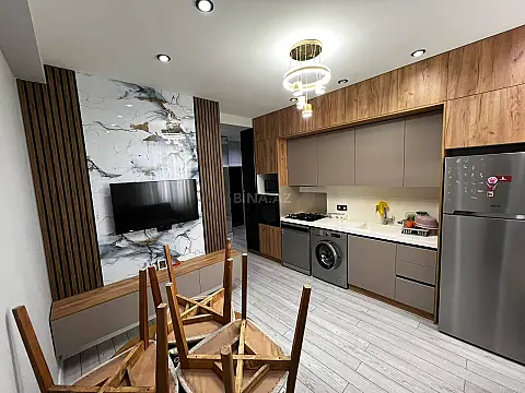 Kirayə verilir 2 otaqlı mənzil 48.5 m² — Bakı, İnşaatçılar 2 otaq 48.50 m²