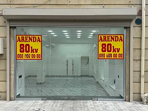 Kirayə verilir obyekt 80 m² — Bakı 80.00 m²