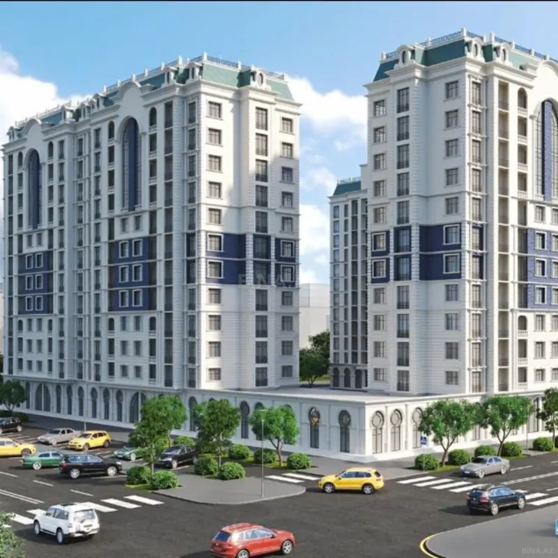 Satılır 2 otaqlı mənzil 44 m²