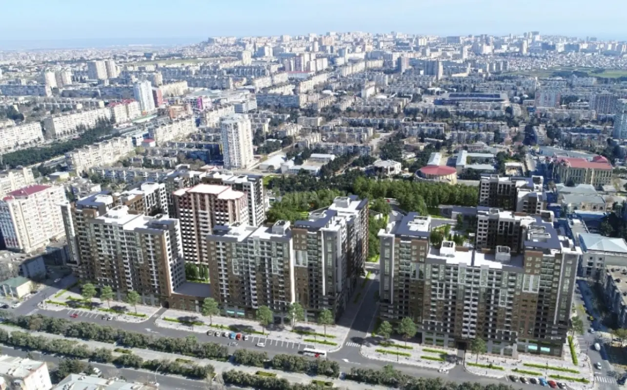 Satılır 1 otaqlı mənzil 51 m²