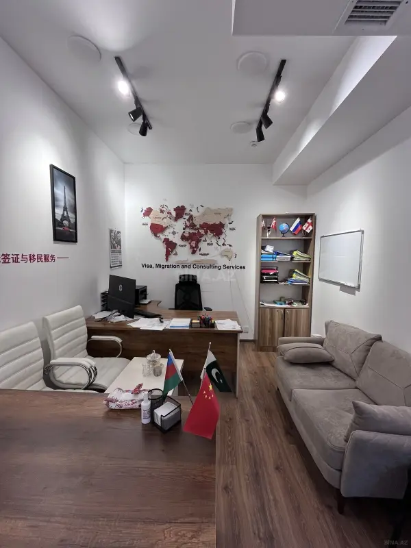 Kirayə verilir 1 otaqlı ofis 19 m²