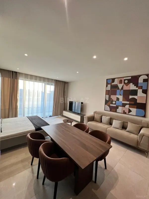 Satılır 1 otaqlı mənzil 58 m²