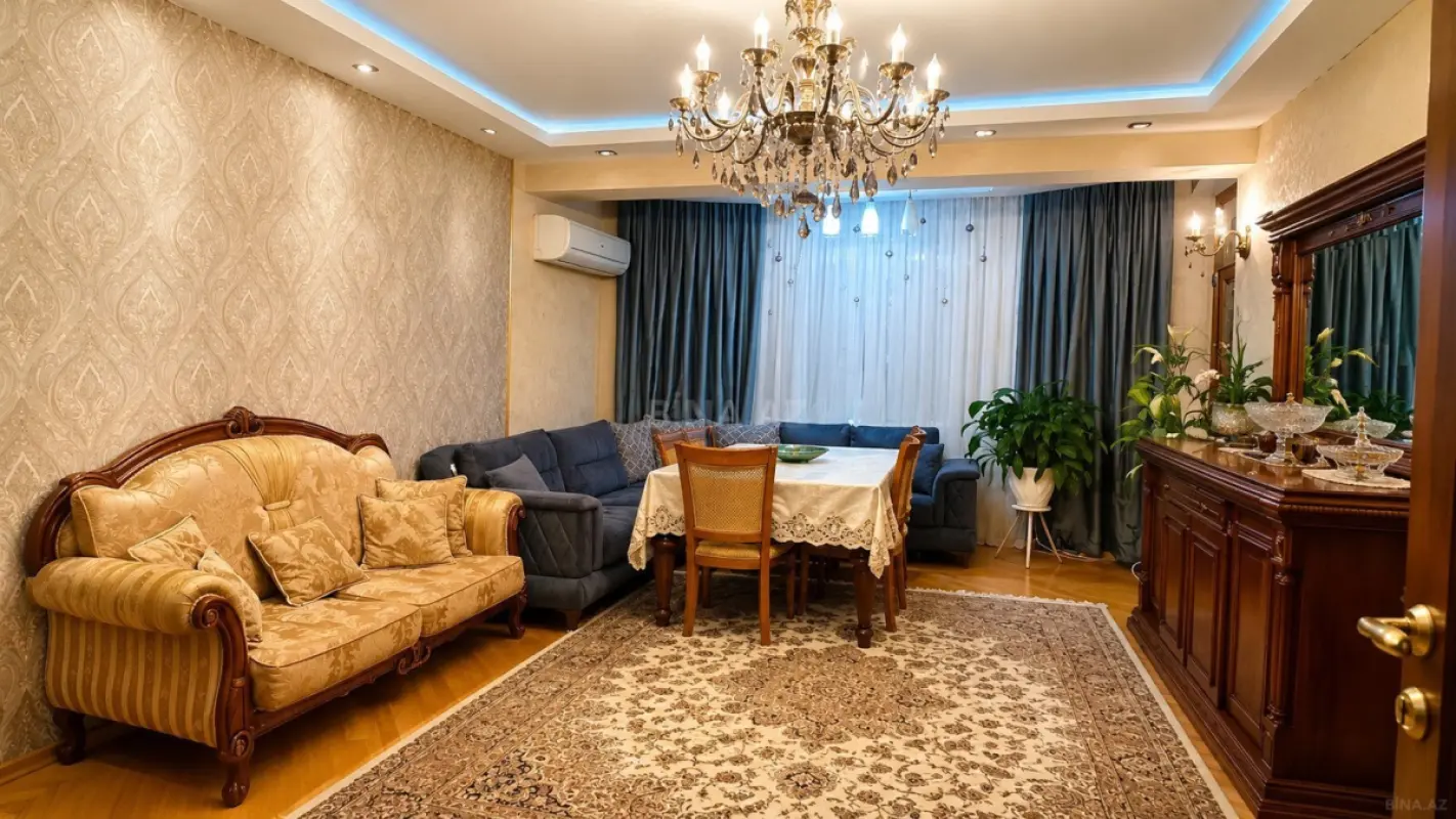 Satılır 3 otaqlı mənzil 166 m²