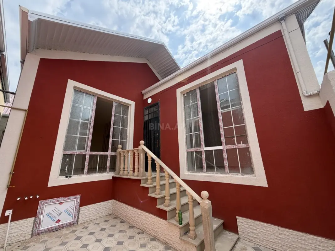Satılır 2 otaqlı həyət evi 55 m²