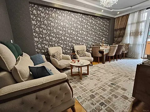 Satılır 3 otaqlı mənzil 90 m² — Bakı 3 otaq 90.00 m²