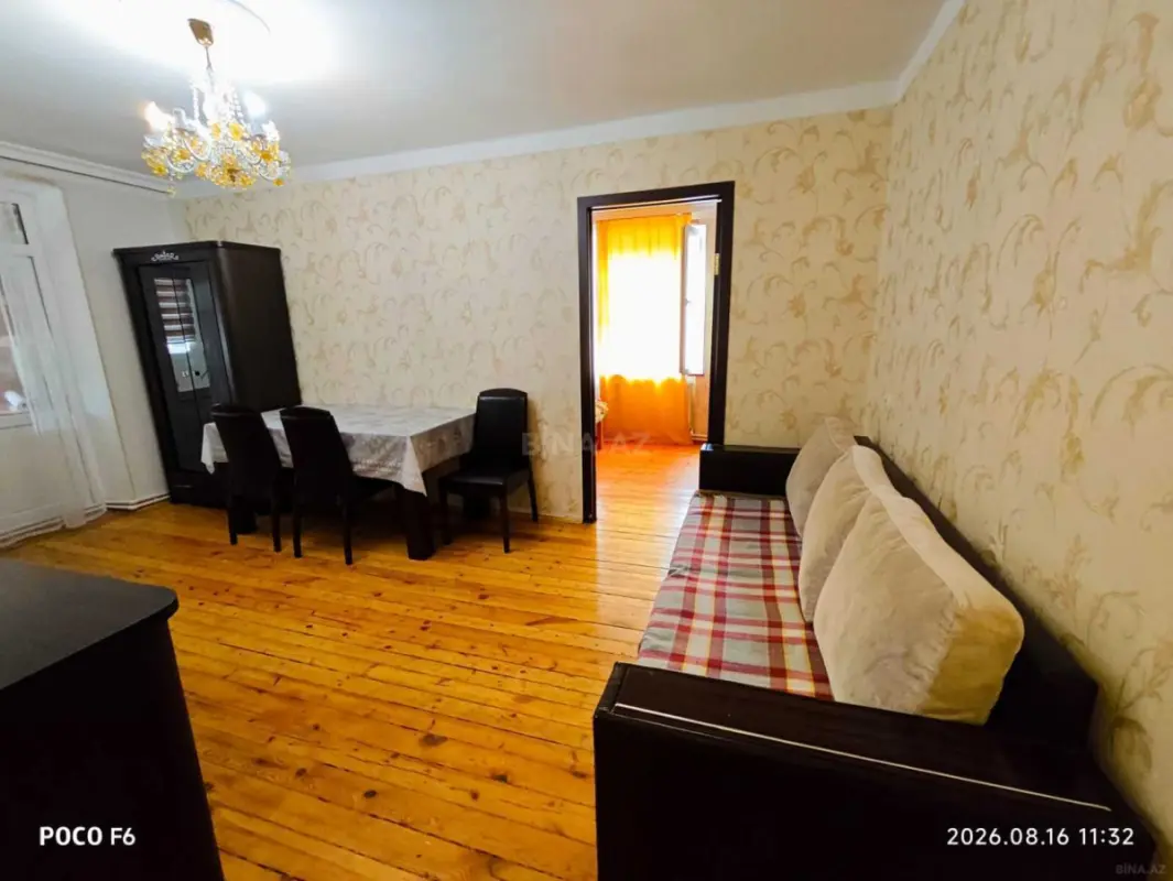 Kirayə verilir 2 otaqlı mənzil 45 m²