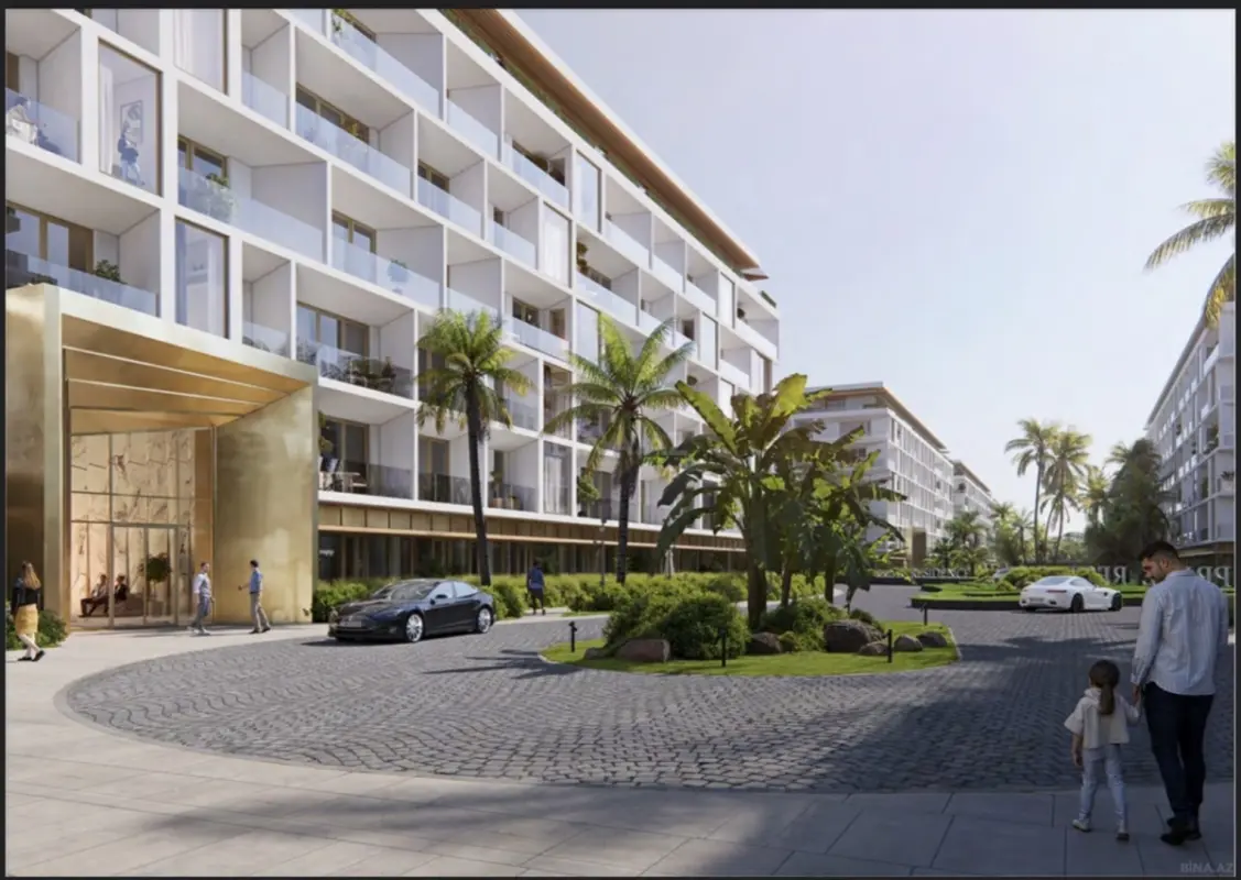 Satılır 1 otaqlı mənzil 53.3 m²