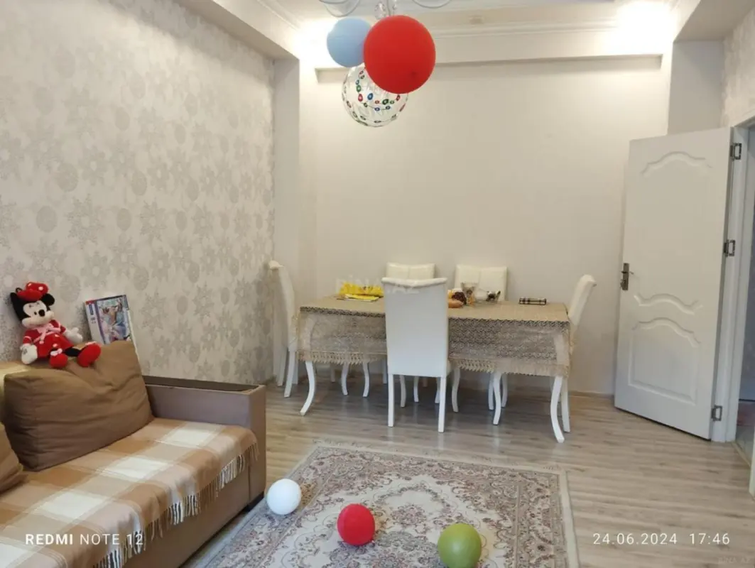Kirayə verilir 2 otaqlı mənzil 55 m²