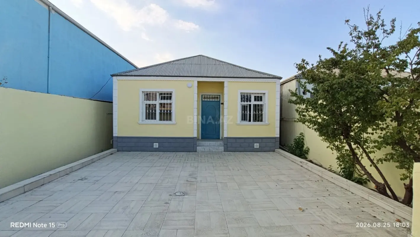 Satılır 3 otaqlı həyət evi 75 m²
