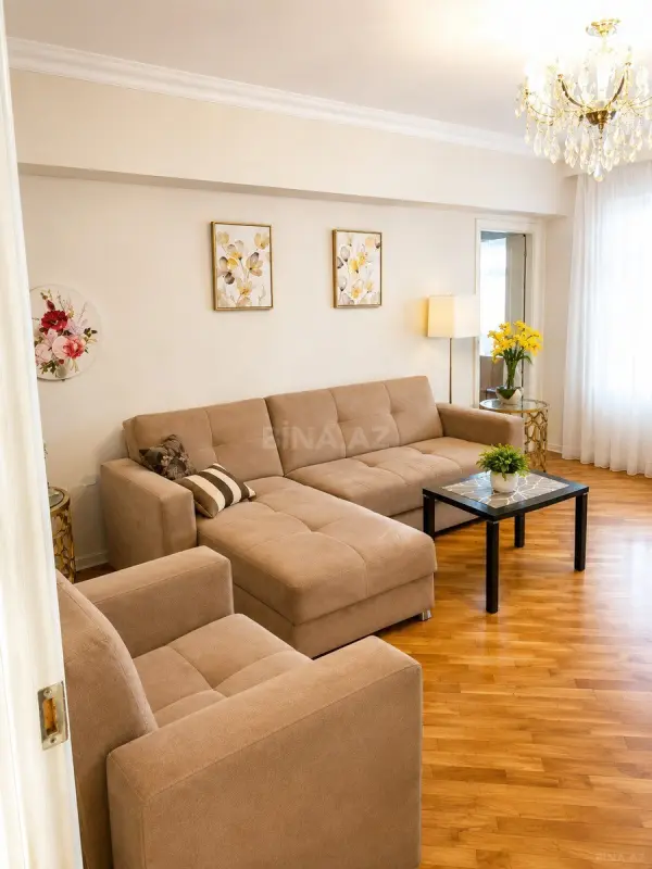 Kirayə verilir 3 otaqlı mənzil 100 m²