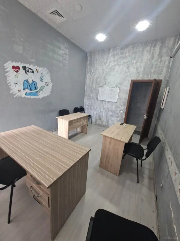 Kirayə verilir 1 otaqlı ofis 18 m²
