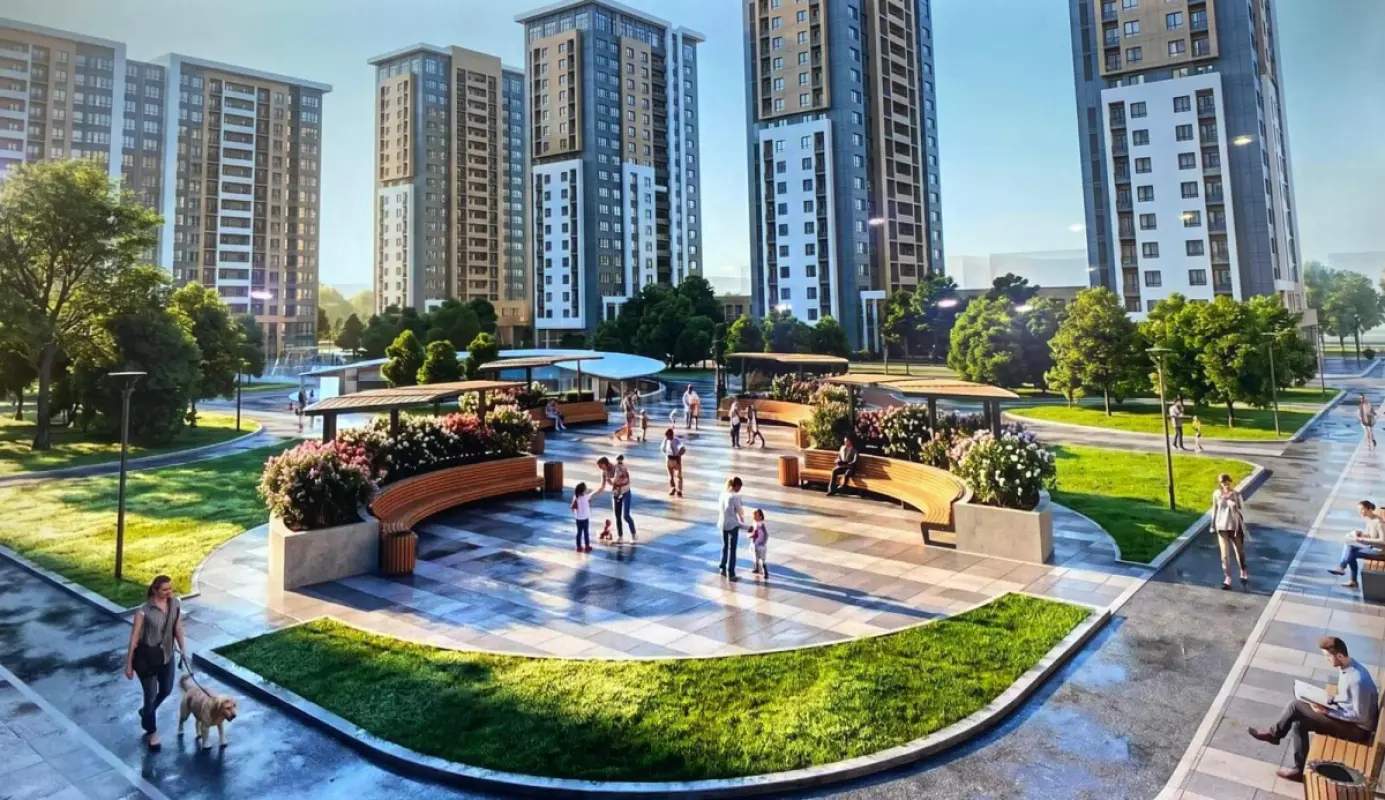 Satılır 2 otaqlı mənzil 78 m²