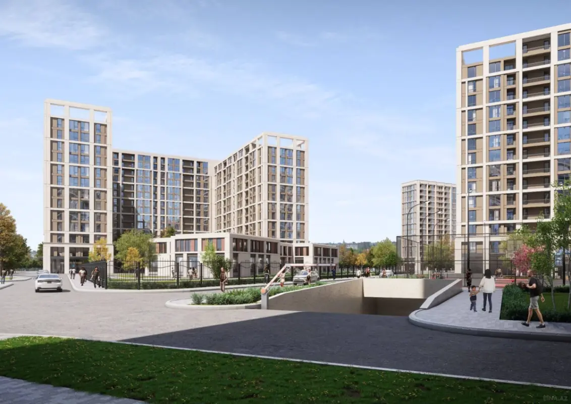 Satılır 2 otaqlı mənzil 57.1 m²