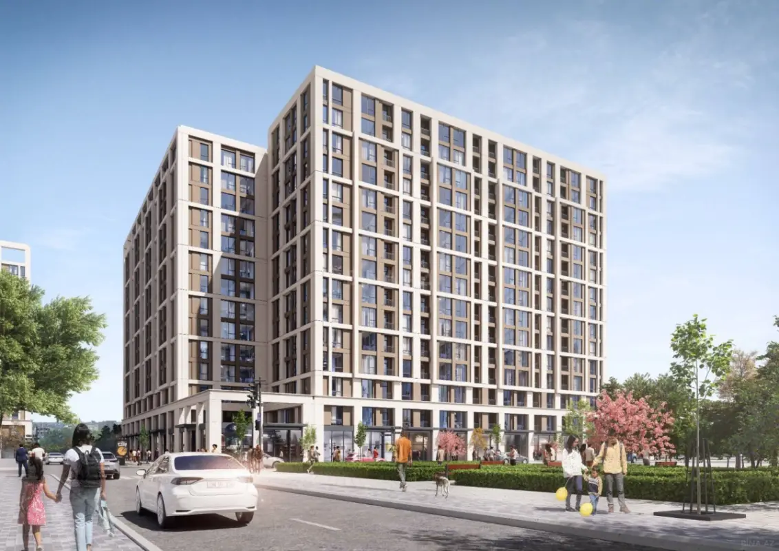 Satılır 2 otaqlı mənzil 69.2 m²