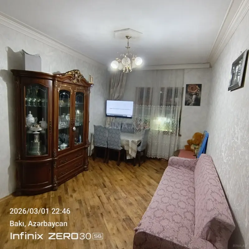 Satılır 2 otaqlı mənzil 68 m²