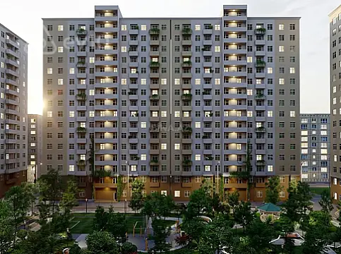 Satılır 2 otaqlı mənzil 44 m² — Xırdalan 2 otaq 44.00 m²