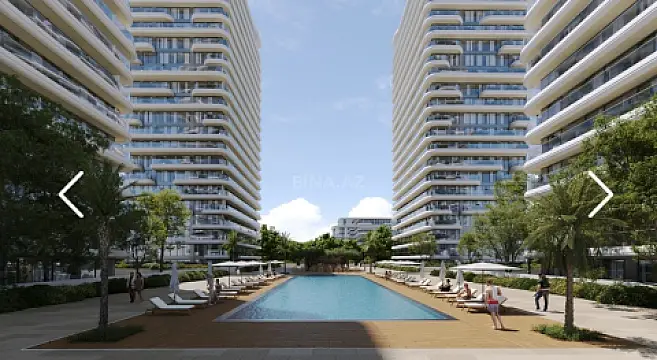 Satılır 2 otaqlı mənzil 60 m² — Bakı, Sea Breeze 2 otaq 60.00 m²