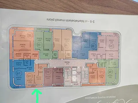 Satılır 1 otaqlı mənzil 46.9 m² — Bakı, Nəsimi 1 otaq 46.90 m²