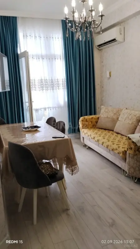Kirayə verilir 2 otaqlı mənzil 50 m²