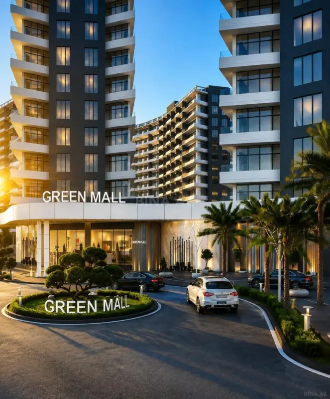 Satılır 2 otaqlı mənzil 73 m²