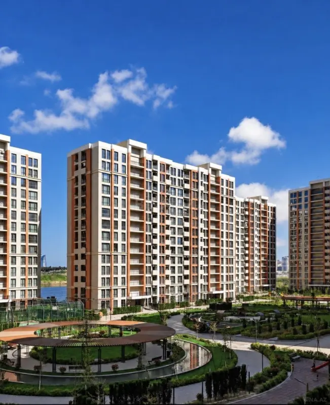 Satılır 2 otaqlı mənzil 44 m²