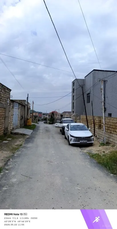 Satılır torpaq sahəsi 6 m²