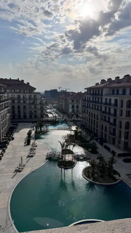 Satılır 1 otaqlı mənzil 43 m²