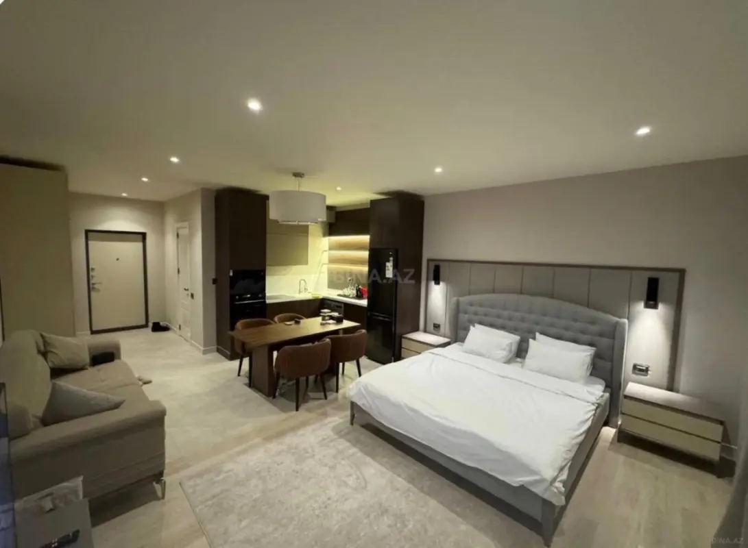 Satılır 1 otaqlı mənzil 56 m²