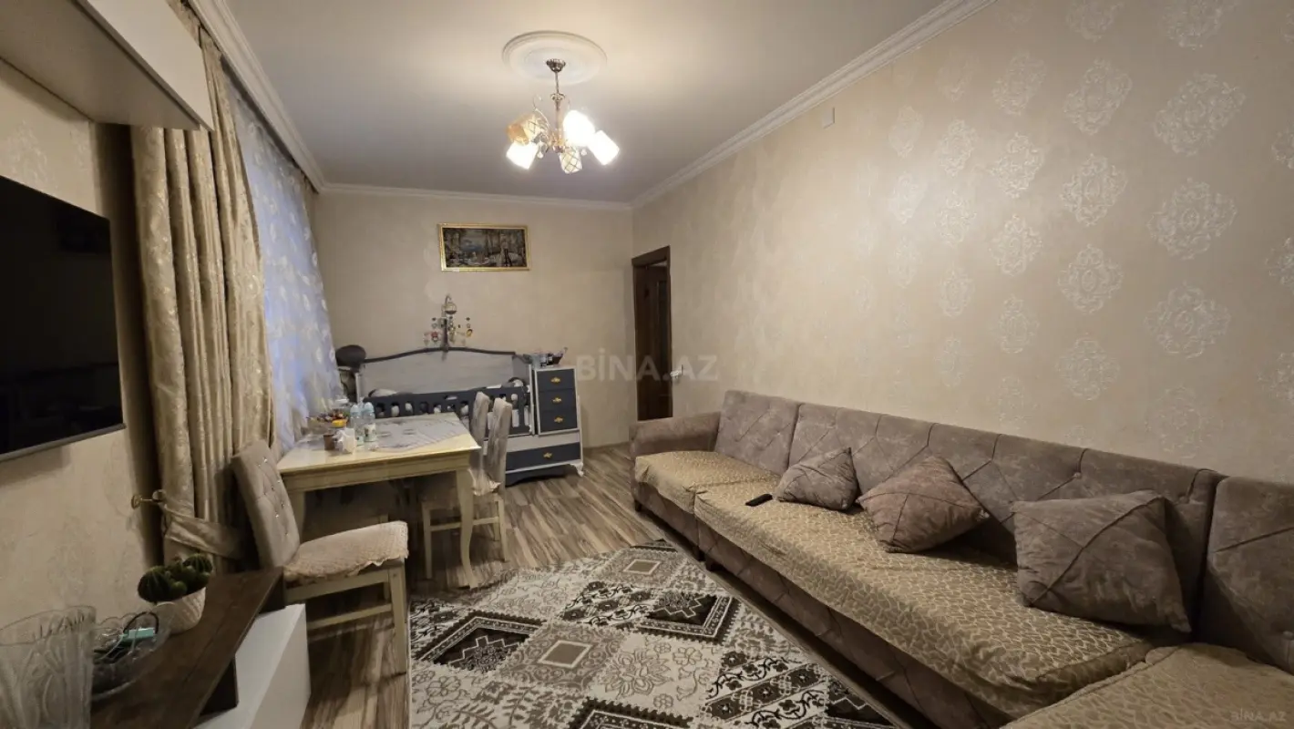 Satılır 2 otaqlı mənzil 48 m²