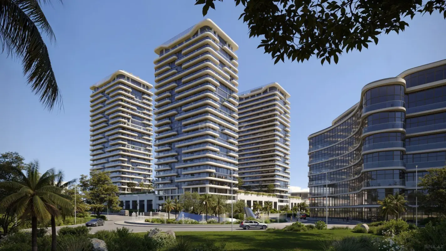 Satılır 1 otaqlı mənzil 56.3 m²