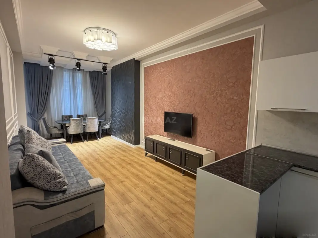 Satılır 2 otaqlı mənzil 74 m²