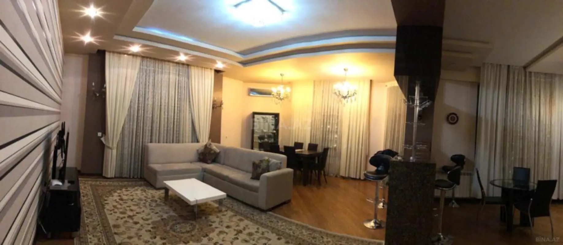 Kirayə verilir 4 otaqlı mənzil 210 m²