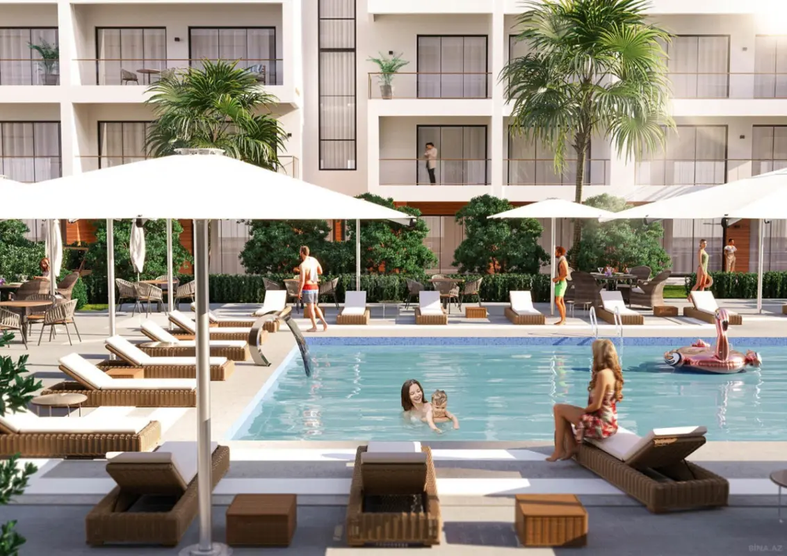 Satılır 1 otaqlı mənzil 38.1 m²