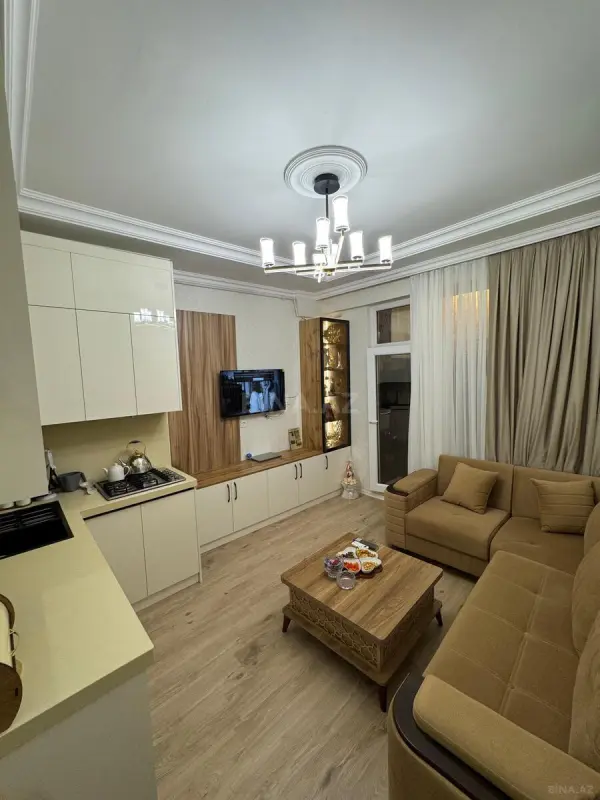 Satılır 1 otaqlı mənzil 47.1 m²